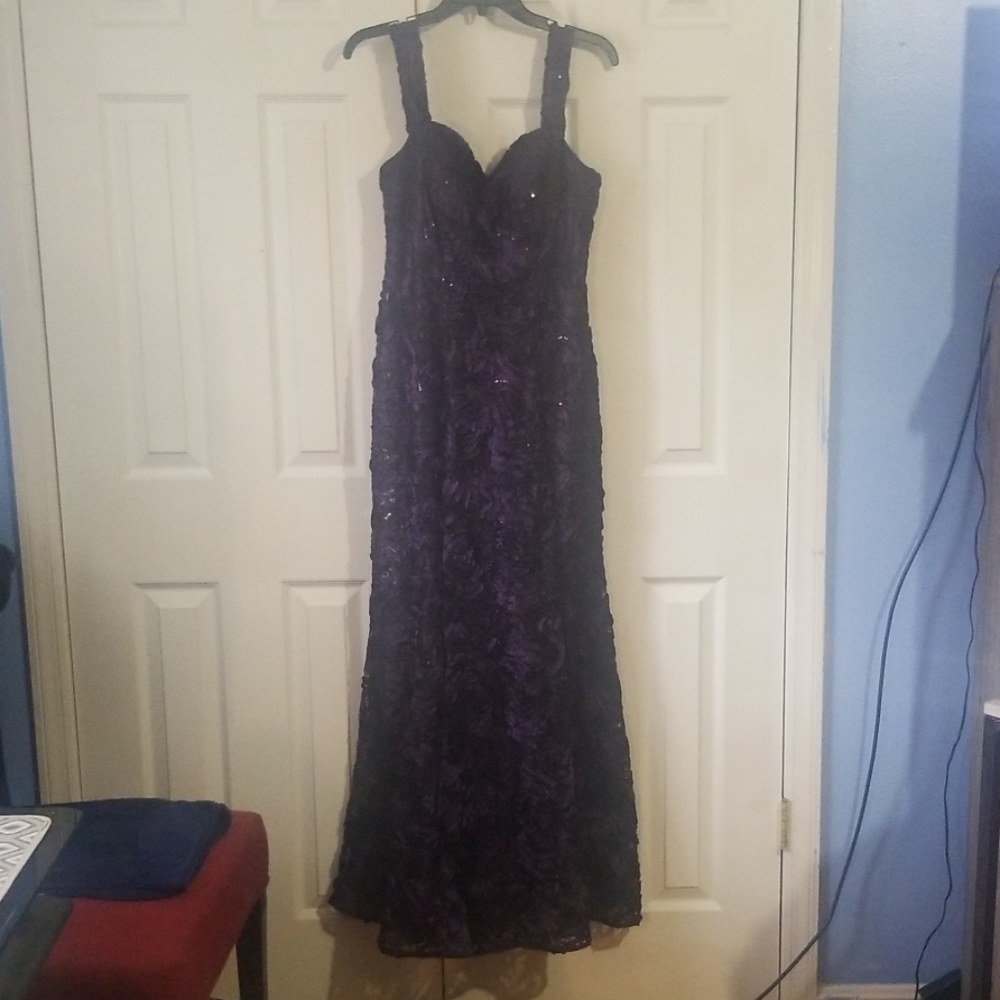 Purple Evening gown